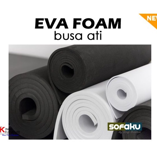 ✤Grosir✤ EVA FOAM Spon Busa Karet Ati (Harga Per mm) Busa Tipis Untuk Alas