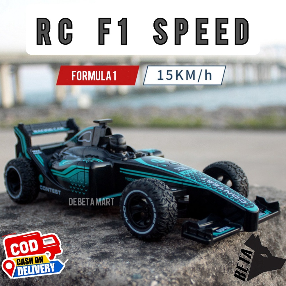 Paling Diminati.. MAINAN RC F1 BATERAI CAS RACING SPEED REMOTE CONTROL MOBIL BALAP FORMULA 1