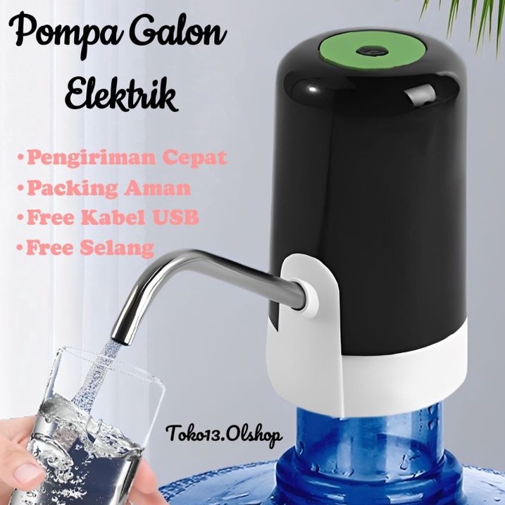 ✤Paling Murah✤ Pompa Galon Pencetan Galon Electrik Elektrik Dispenser Aqua Galon ⭐ Toko13 ⭐