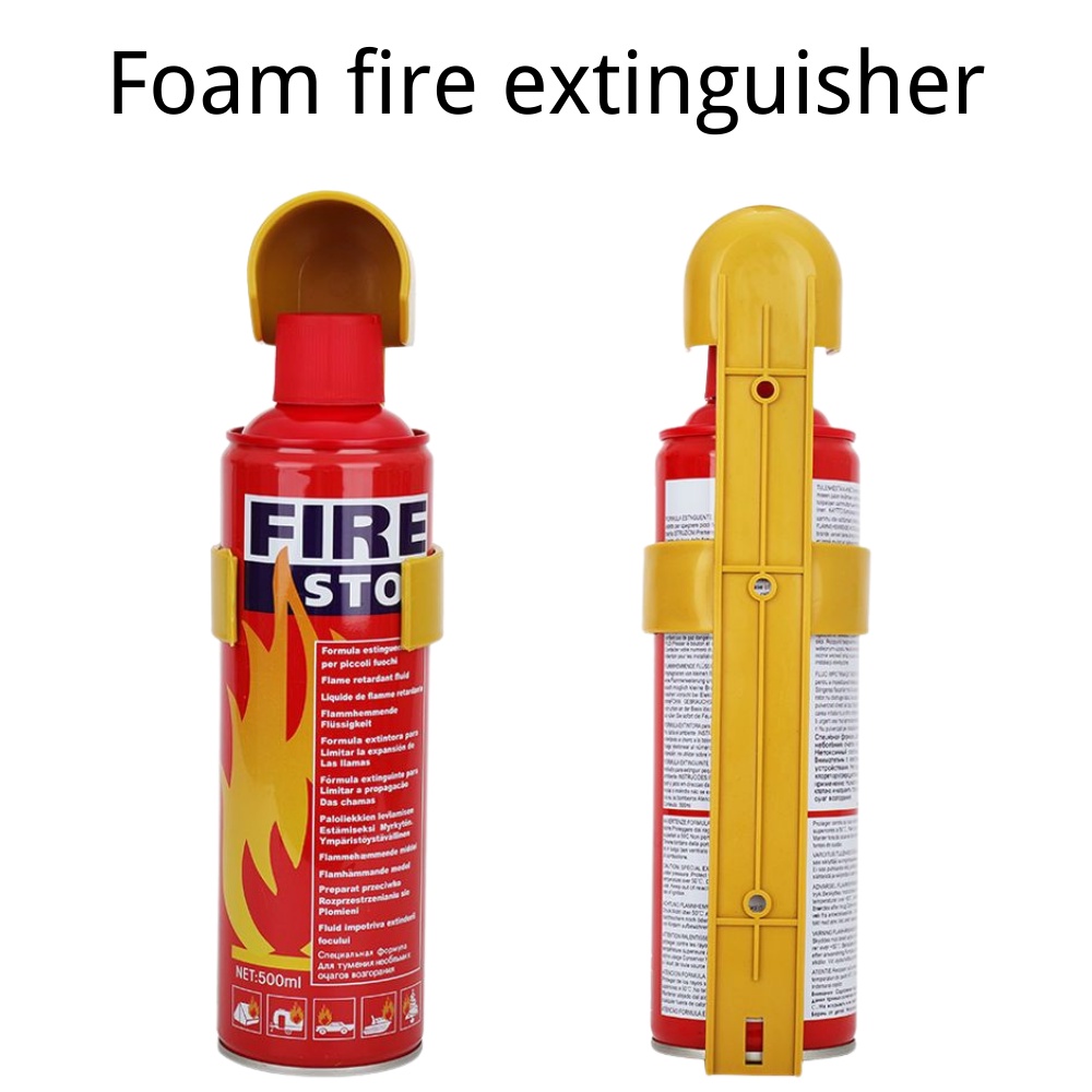 FIRE STOP EXTINGUISHER APAR MINI SPRAY RACUN ALAT PEMADAM API KEBAKARAN RINGAN PORTABLE MOBIL DAPUR 