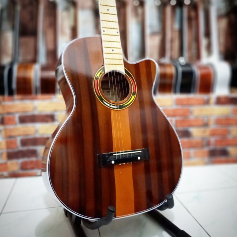 Viral.. Gitar Akustik Yamaha Fg225 Custom (Bonus Senar 1set & Pik)