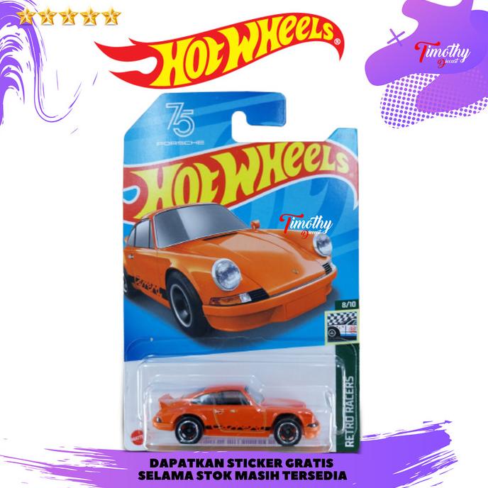 Hot Wheels Porsche 911 Carrera RS 27 Orange Retro Racers 75Th Porsche