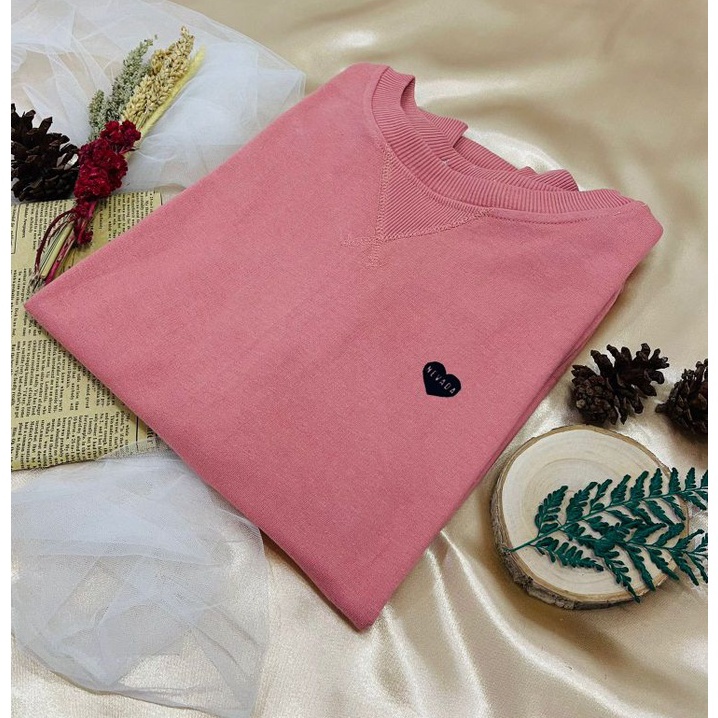 HARGA TERMURAH. T-Shirt (SWEATER POLOS)  - Sweater nevada POLOS Wanita // Sweater Cewek Love // Kaos