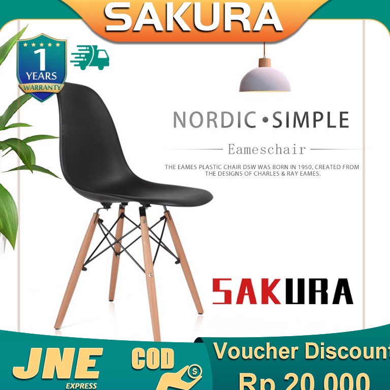 TERBAIK. Weyon Sakura Kursi Cafe/Kursi Bar/Kursi Kerja/Kursi Santai/Kursi Taman/Kursi Makan Minimali