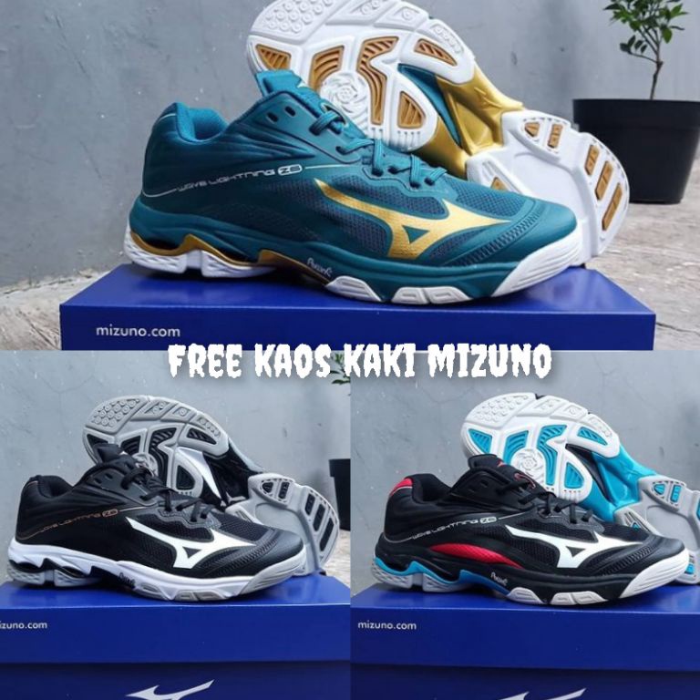 Langsung Order.. sepatu voli mizuno wlz 6 low / sepatu volly import vietnam / premium quality