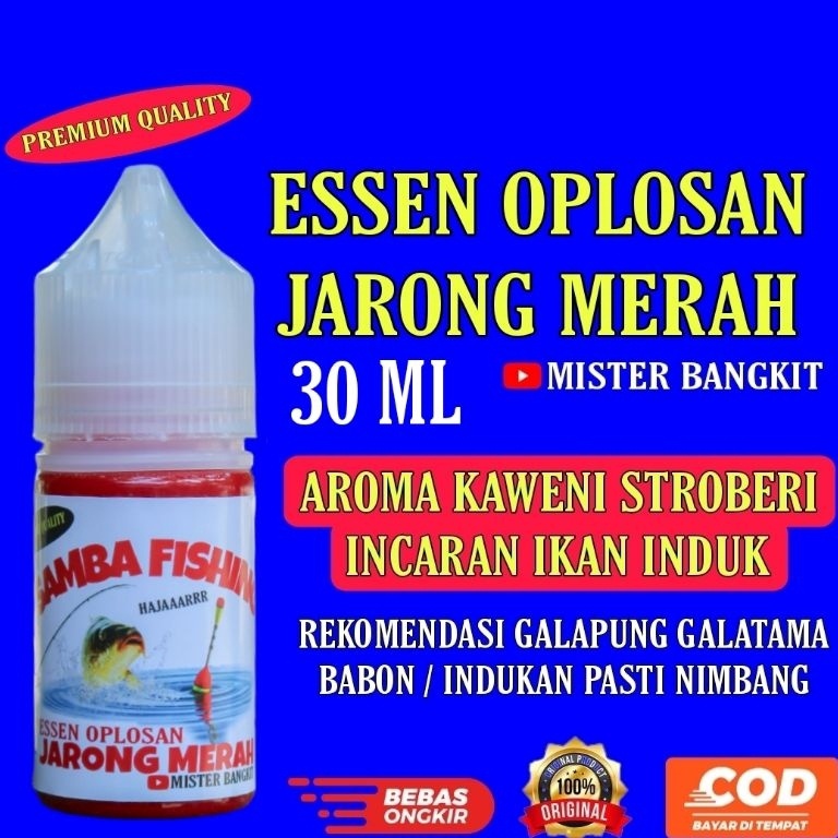 Special Price.. Essen Oplosan Jarong Merah Kualitas Premium Kaweni Stroberi Mister Bangkit