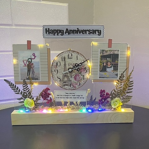 MURAH BANGET. SEHARI JADI AKRILIK CUSTOM LED FREE BATERAI/GIFT HBD/WEDDING/ANNIVERSARY/WISUDA/GIFT B