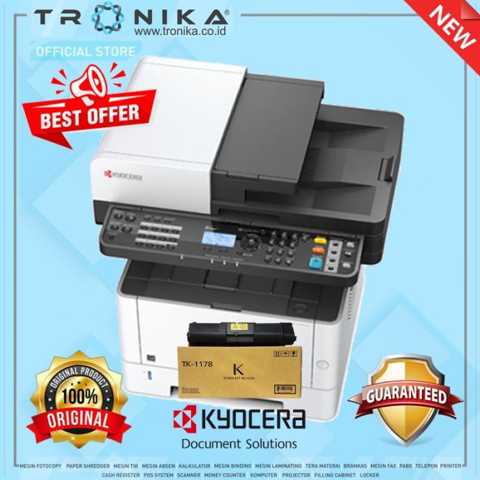 Ready Paket Fotocopy Kyocera M2040Dn + Toner Catridge Tk 1178 Garansi Resmi Limited Edition