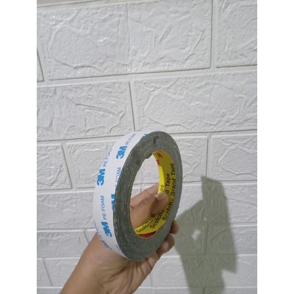 

Double Tape 3M Pe Foam / Isolasi BB Busa Putih 20MM x 4,5M