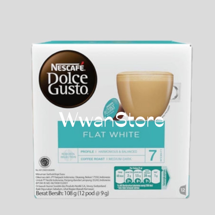 

Nescafe Dolce Gusto Flat White 12's 108gr