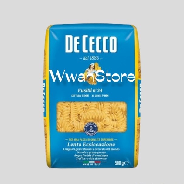 

De Cecco Fusili No.34 500gr