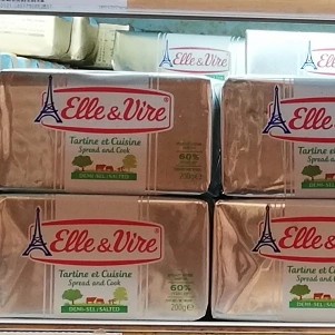 

Elle and Vire Butter salted 60% 200gr