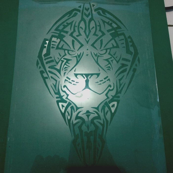 

Best Seller Stencil Airbrush Motif Tiger Pyramid Cocok Untuk Tangki