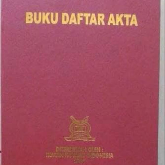 

Termurah Buku Daftar Akta Notaris