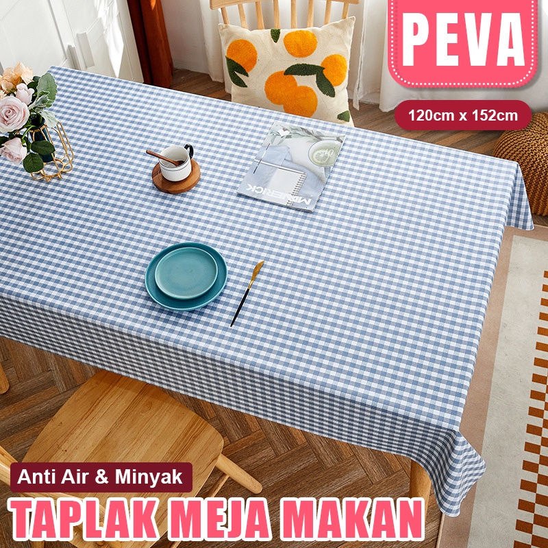 Taplak Meja Mewah Estetik Anti Minyak Cantik Elegan Rempel K7X0 Kantor Motif Waterproof Minimalis Pr