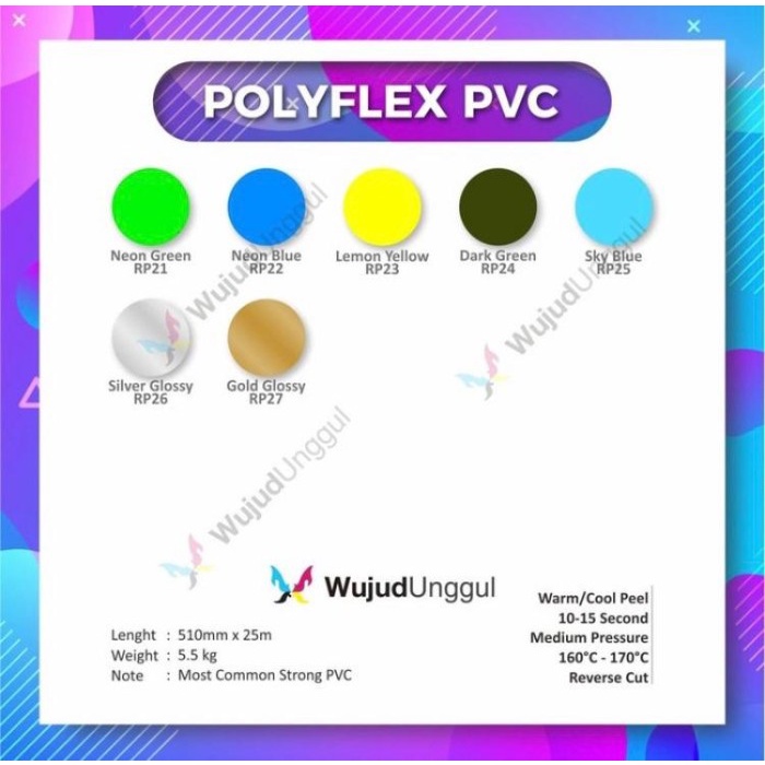 

RHINO POLYFLEX PVC KOREA RHINOFLEX 100CM SPESIAL COLOR