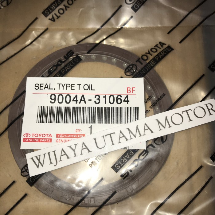 OIL SEAL CRANKSHAFT SEAL SIL AS KRUK BELAKANG AGYA AYLA 1.0 best seller