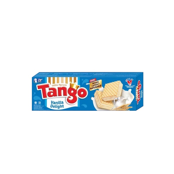 

TANGO WAFER SUSU VANILLA 133 GR