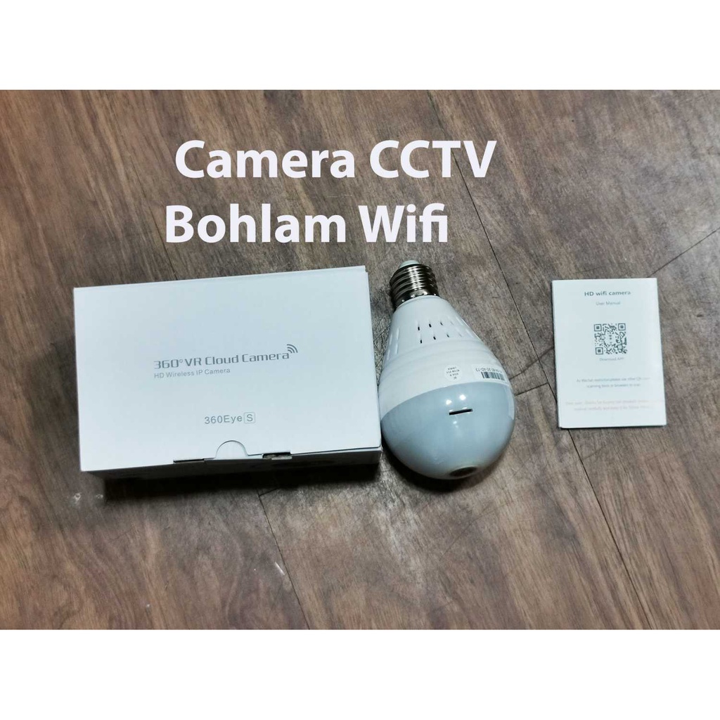 Camera CCTV Bohlam Wifi 360 VR cloud camera - SMSYT