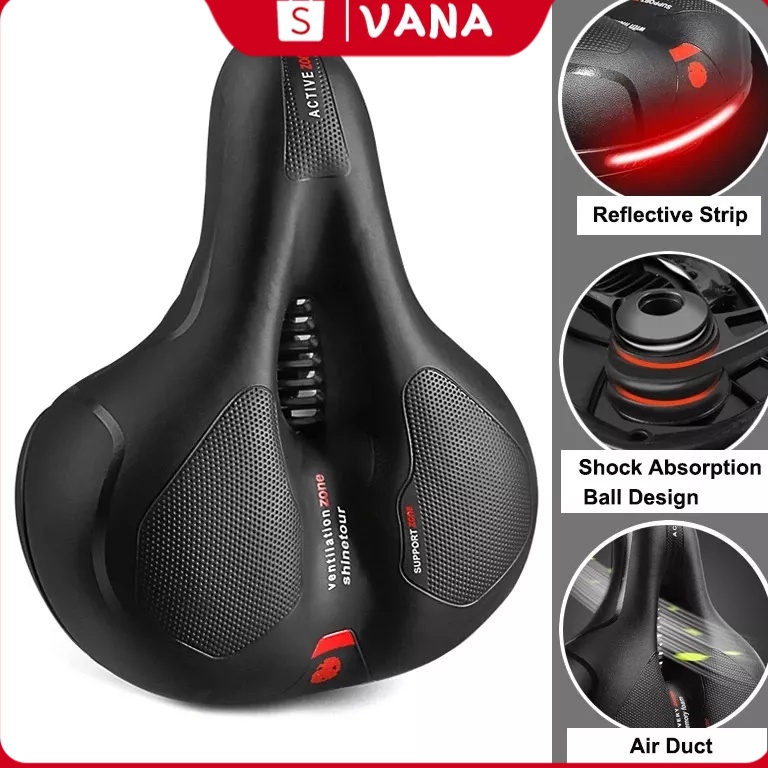 RECOMENDED. Kursi Sepeda Lembut Big Butt Sadel Sepeda Busa Sadel Sepeda Gunung Kursi Shock Absorber