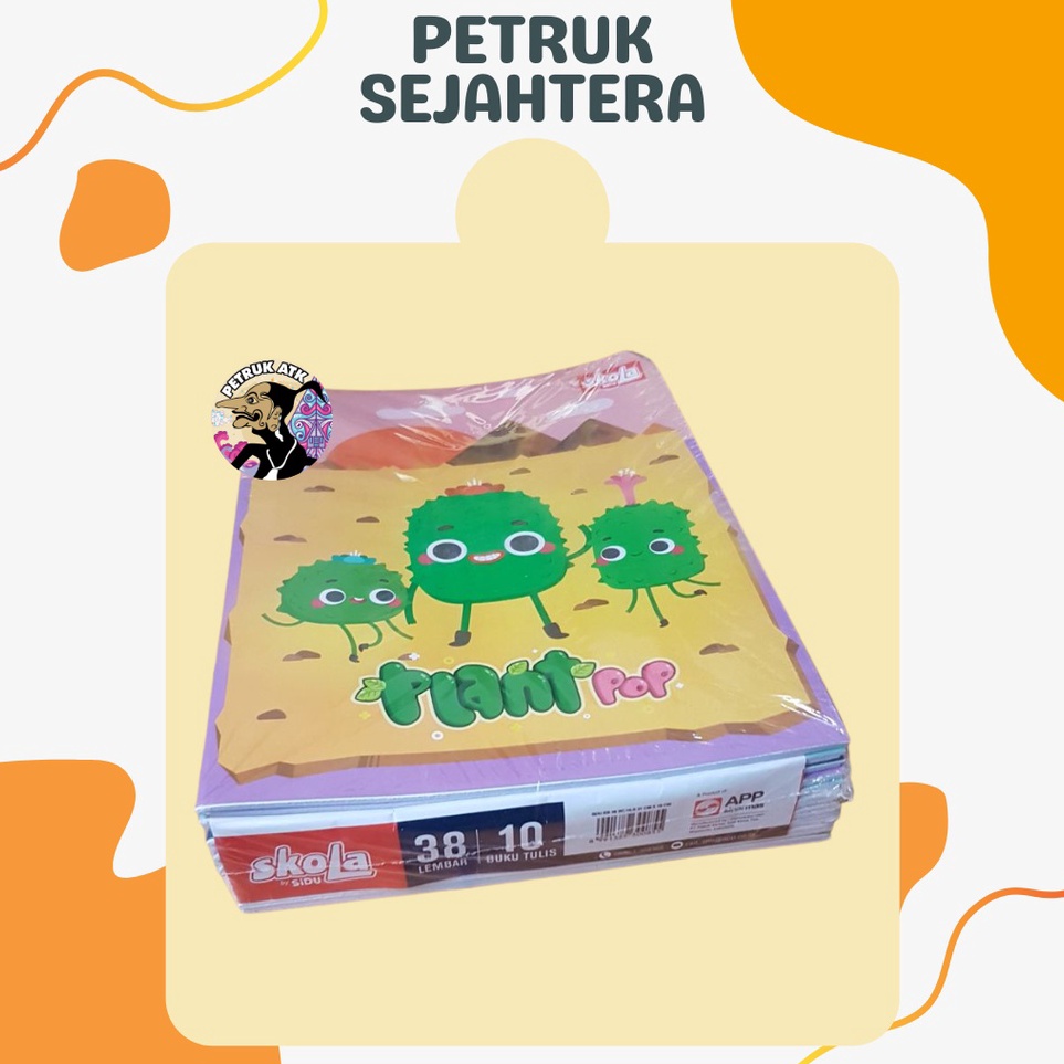 

LXWW7836 11.11 [PAK] BUKU TULIS SIDU SKOLA 38 LEMBAR (10 PCS) (SIDU SKOLA)