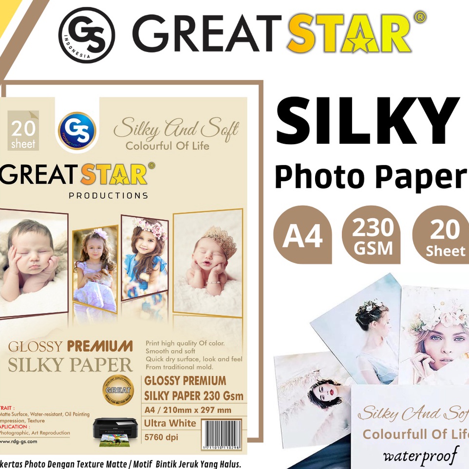 

➞Pasti Murah❇➜ SILKY 230GSM GREAT STAR N69