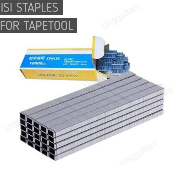 

Ready stock⁎↔ Isi Ulang Refill Staples Tapetool isi 10.000 pcs A45 ➟