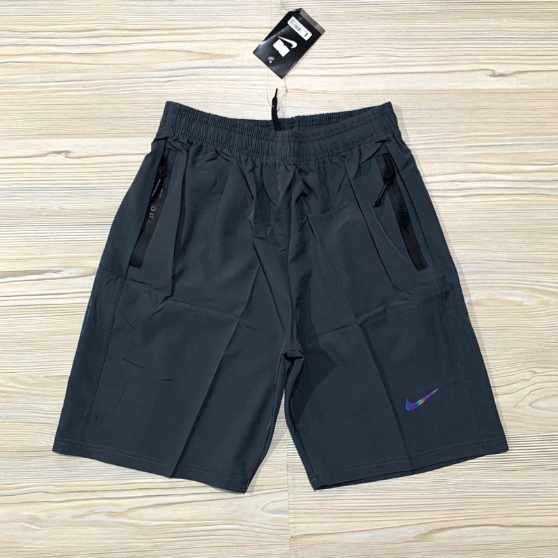 NSA CELANA PENDEK OLAHRAGA RUNNING NIKE T PREMIUM HITAM ABU NAVY GELAP PRIA WANITA SANTAI IYF