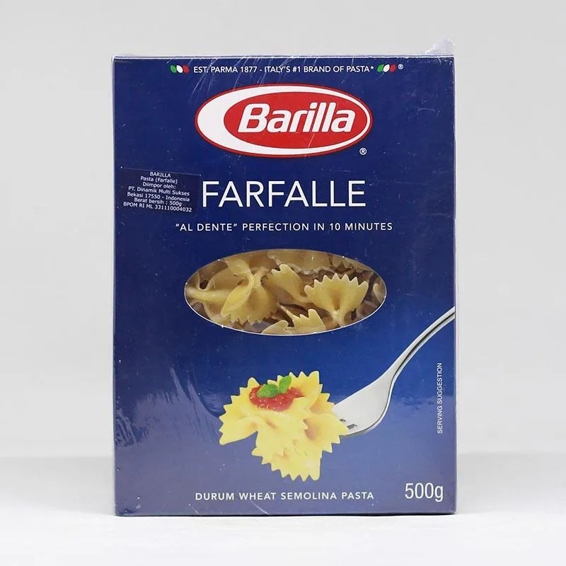 

Barilla Farfalle Pasta 500gr