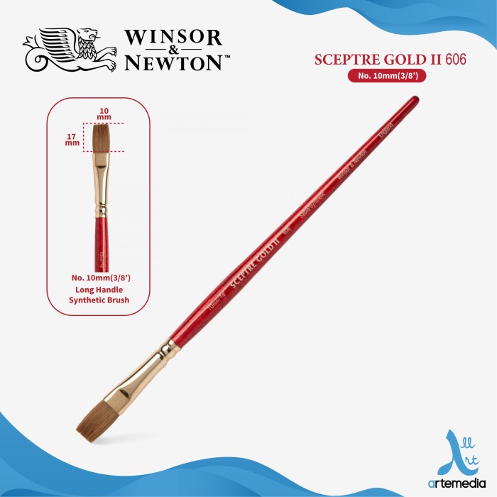 

Kuas Lukis Winsor & Newton Sceptre 606 One Stroke X Brush Sh