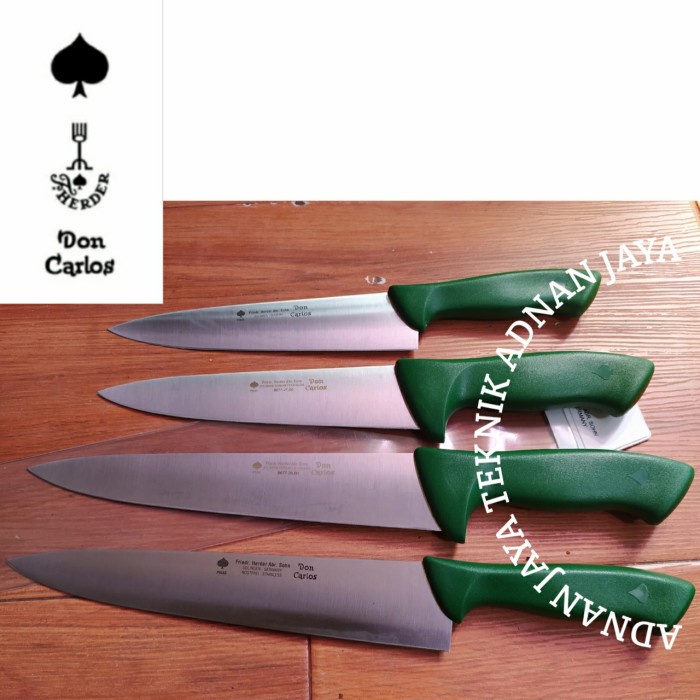 (Ajt)Pisau Dapur Cap Garpu Original 10" Pisau Daging Pisau Jagal