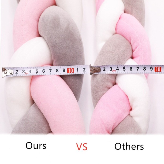 BABY BUMPER KEPANG MIX 3 WARNA PELINDUNG PEMBATAS RANJANG BOX BED BAYI