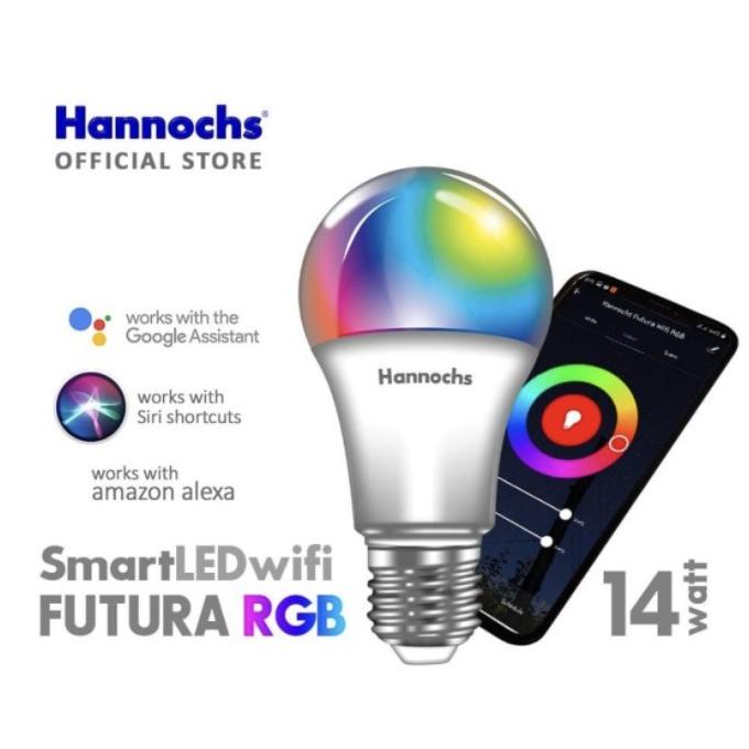 ] Lampu Hannochs Led Futura Wifi 14w RGB