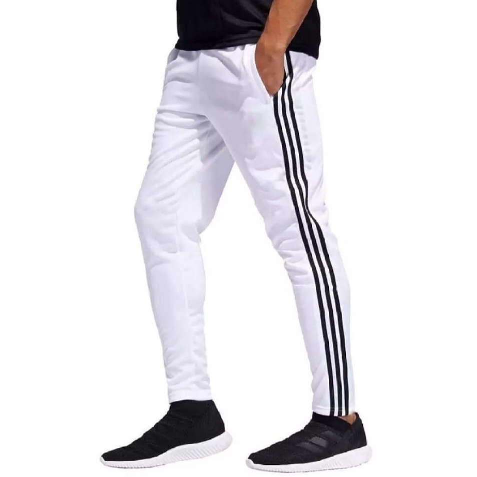 →Ats COD free ongkir Celana Training warna putih /celana training pria putih / celana training wanit