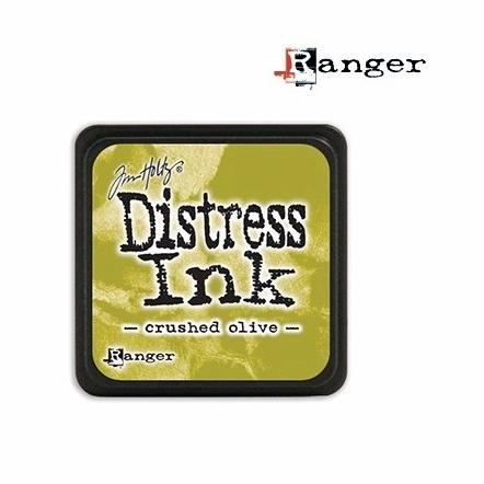 

] Distress ink mini crushed olive