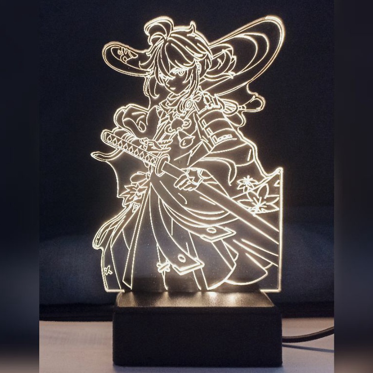 Model Terkini lampu tidur karakter Anime KAZUHA z Murah Ready Stock.