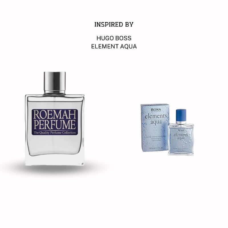 PARFUM PRIA KALEM INSPIRED HUGO BOSS ELEMENT AQUA BY ROEMAH PERFUME