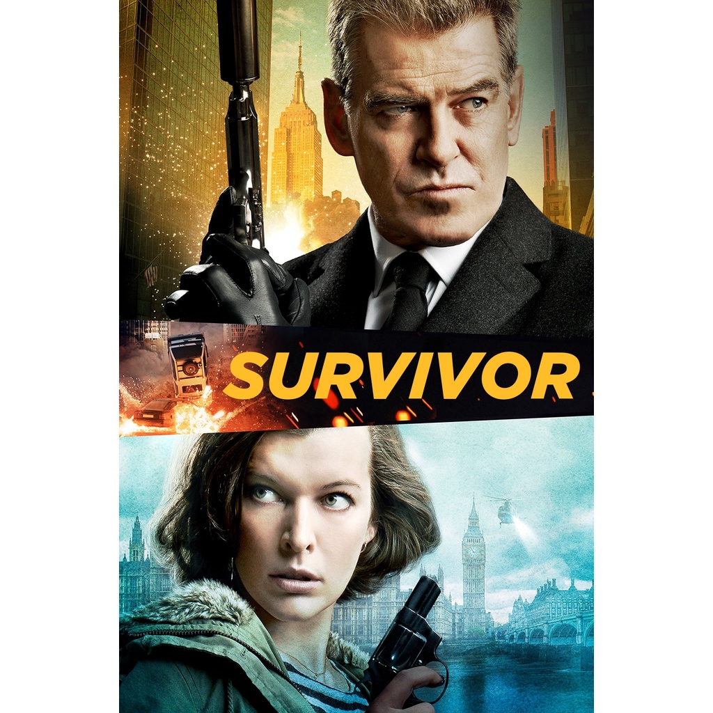 DVD Kaset Survivor (2015)