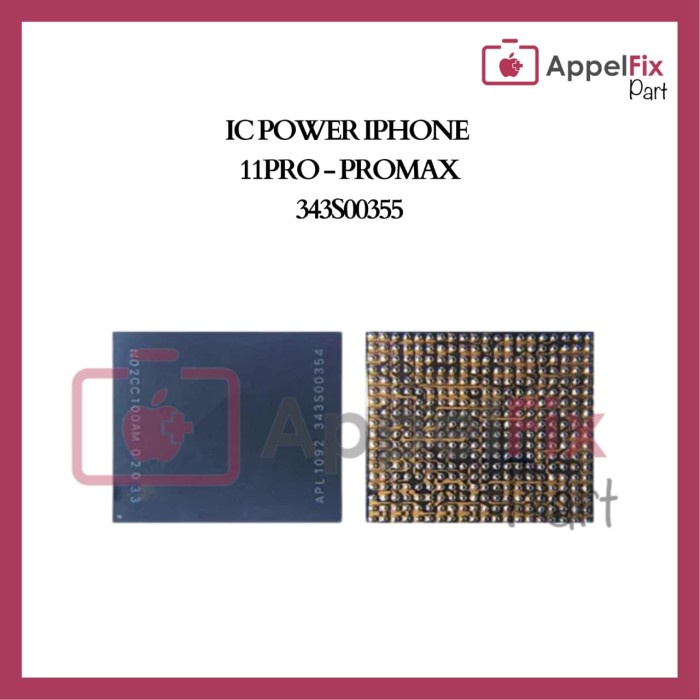 Terlaris Ic Power Iphone 11 11Pro 11Promax Original Ic 343S00354 343S00355