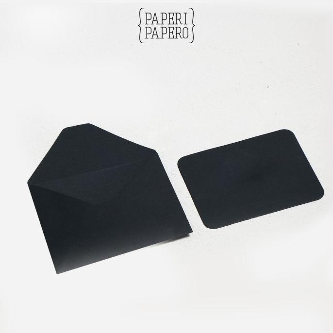 

/////] Black Envelope with Black Card- Amplop Hitam dengan Kartu Ucapan Hitam