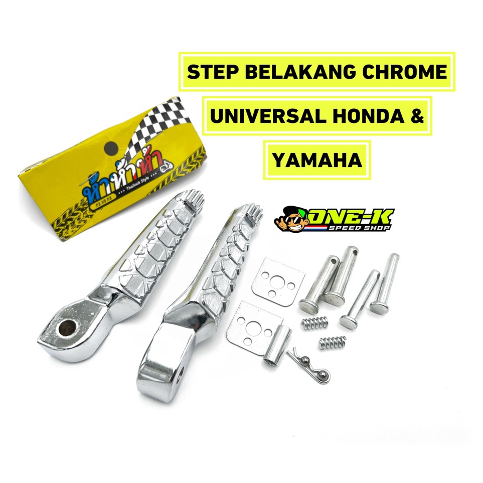 _ Nc Step belakang chrome COPY mufac universal mio beat scoopy vario footstep belakang footstep mufa