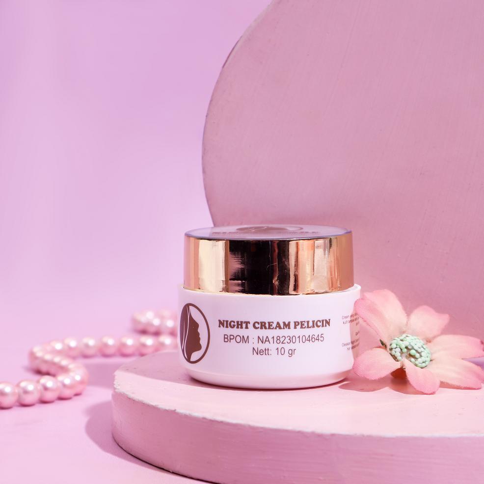 Bisa Cod Bpom Night Cream Pelicin Sinata Care Health & Beauty Skincare Bisa Cod
