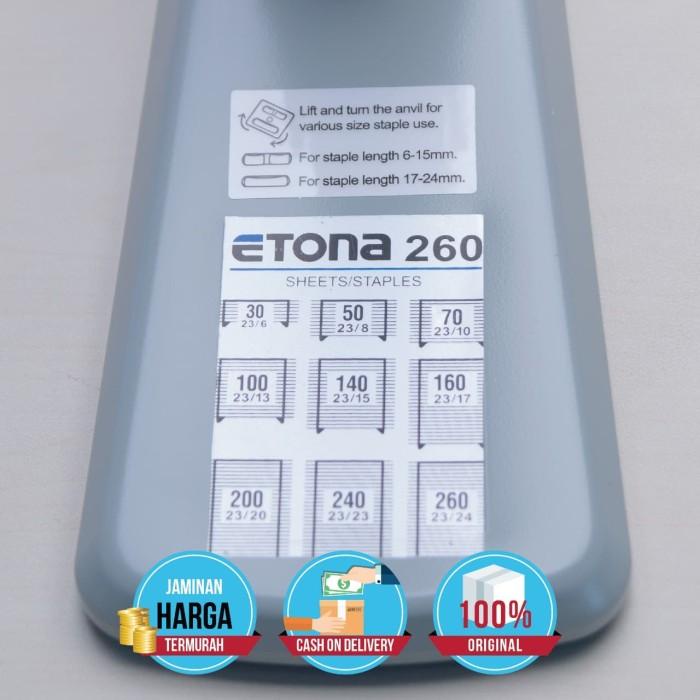 

Stapler Etona 260 Heavy Duty / Stapler Besar Di Atas 20