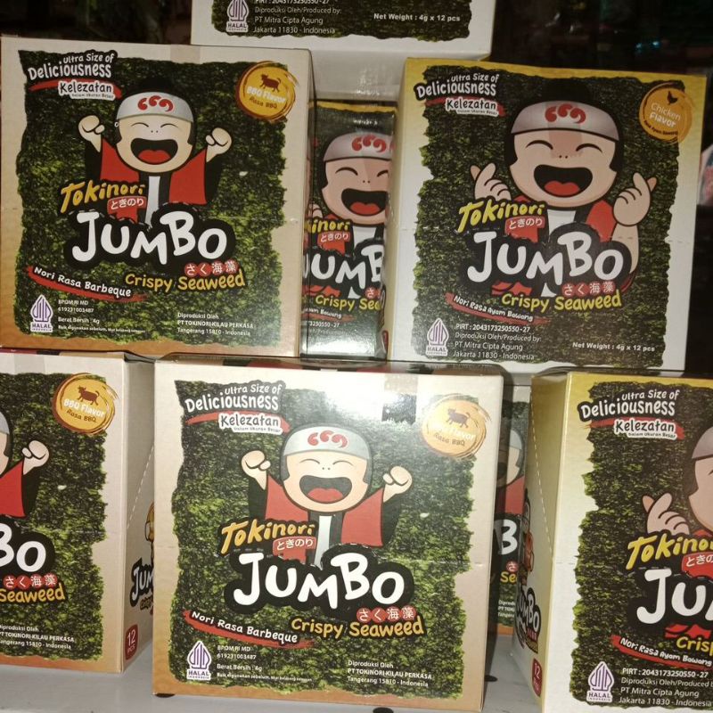 

TOKINORI JUMBO/SNACK RUMPUT LAUT