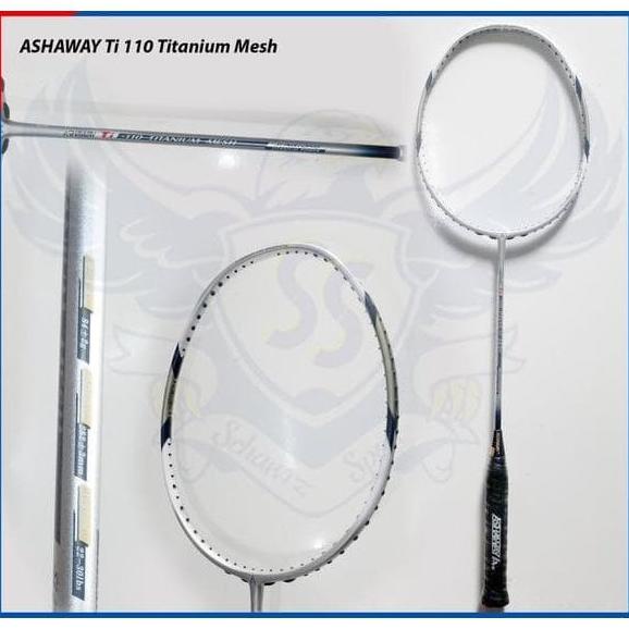 Termurah Raket Badminton Ashaway Ti110 Titanium Mesh Sale -Hanya Raket Dan Grip