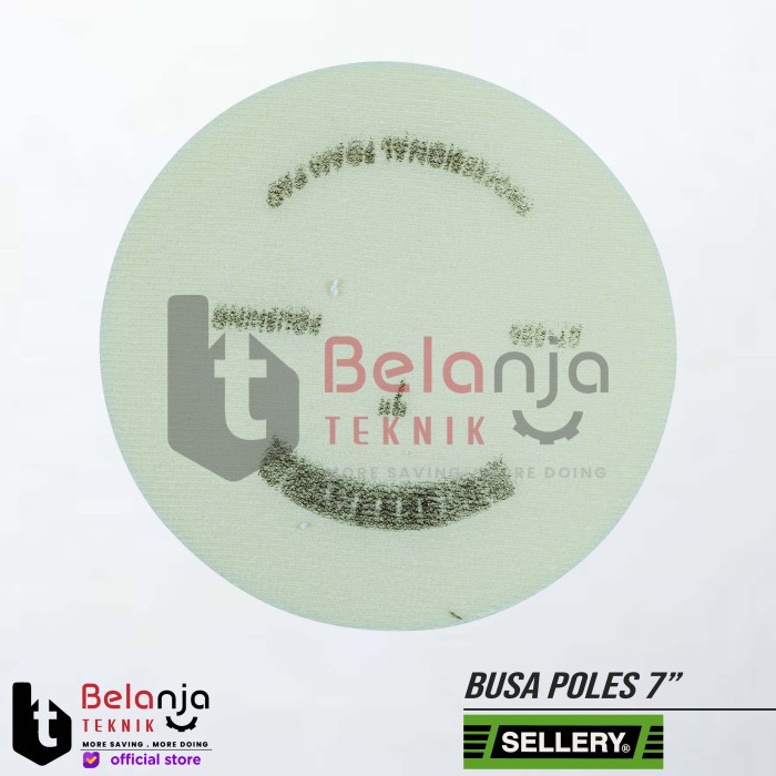 Sellery Pad Polishing 7" Spon Busa Poles 7 Inch Polishing Pad 07-595 keren