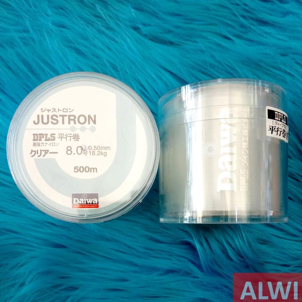 Viral Senar Pancing Daiwa Justron Dpls 500 Meter