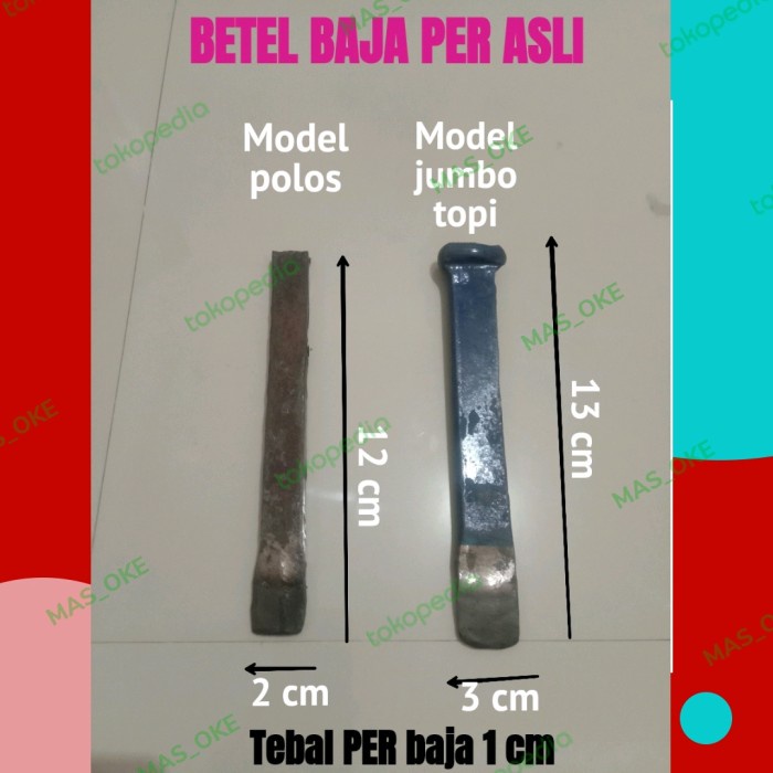 nice BETEL BAJA PER JUMBO ASLI