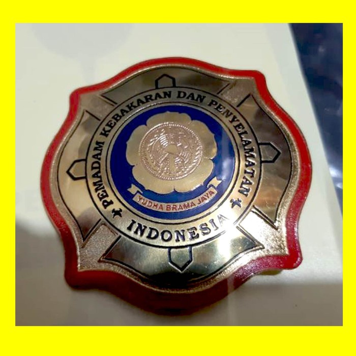 Ready  WG-29 Lencana Pemadam Kebakaran Tanda Kewenangan