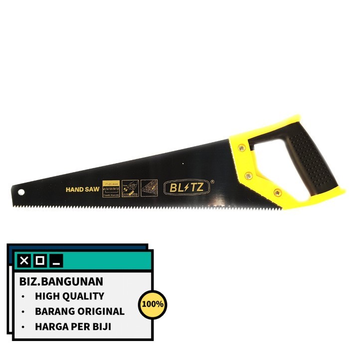 nice GERGAJI GOROK KAYU BLITZ 16" INCH - GRAJI TANGAN - HAND SAW